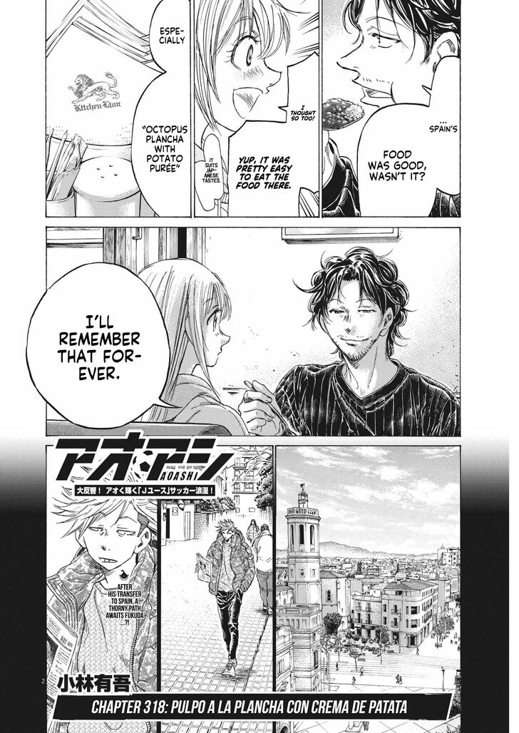Ao Ashi, Chapter 318 image 03